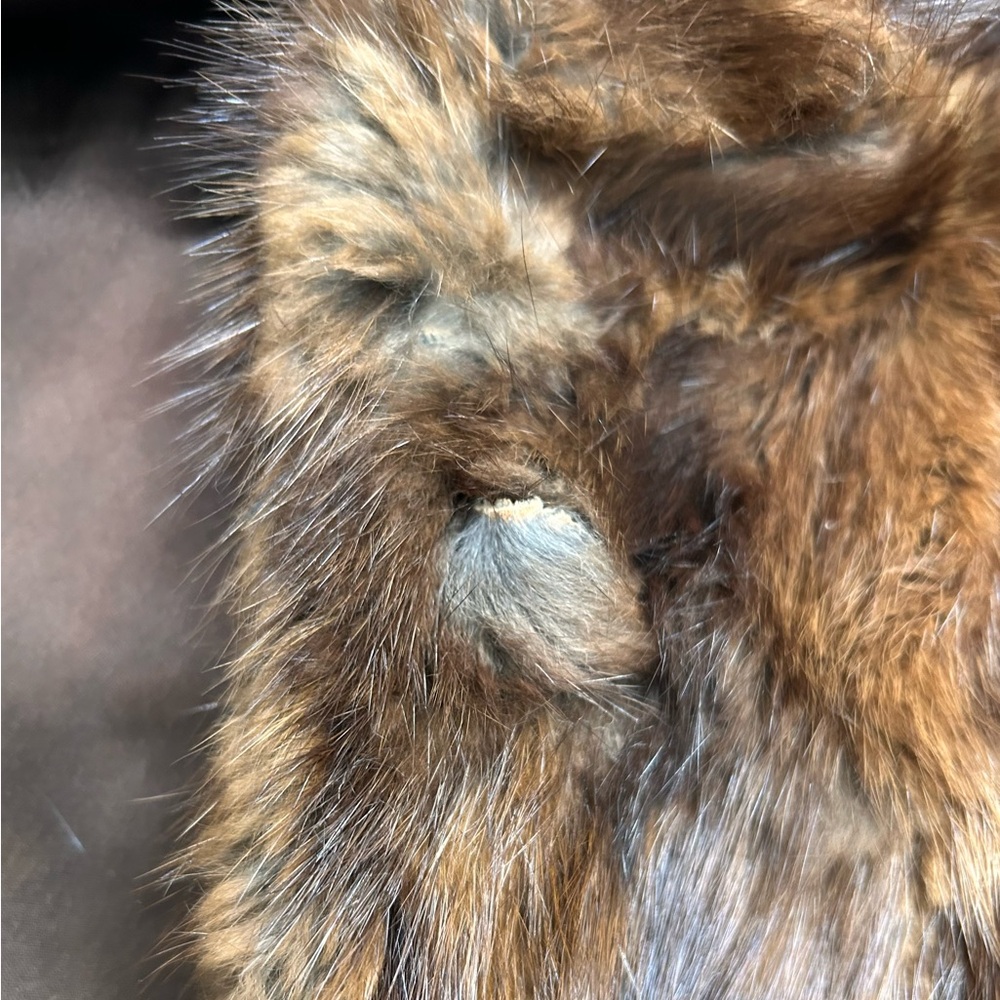 Fur Stole Vintage 1920s Beckman's Mink - Picture 13 of 16